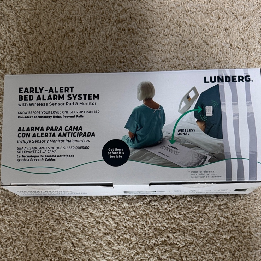 Wireless Bed Alarm System - White